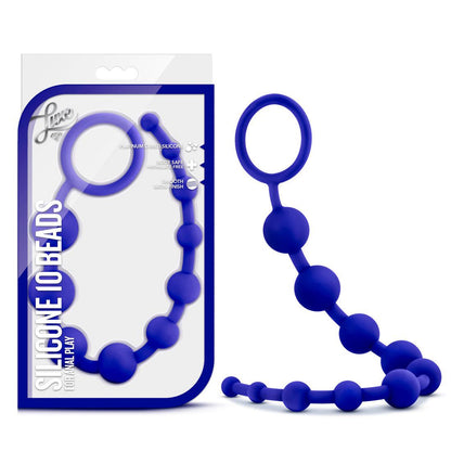 Luxe Silicone 10 Beads - Indigo - Love It Wet