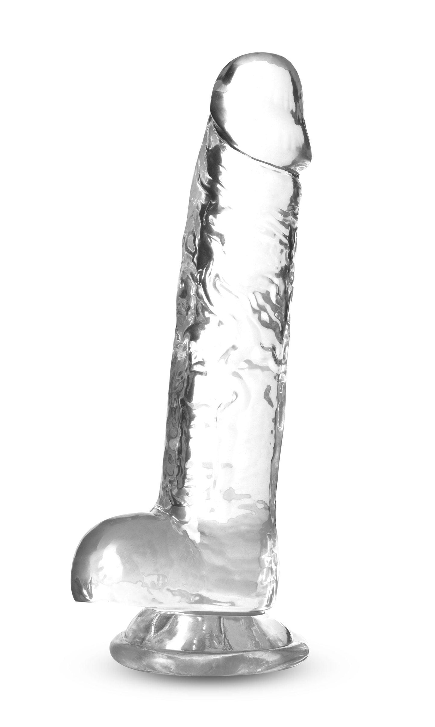 Naturally Yours - 7 Inch Crystalline Dildo - Diamond - Love It Wet