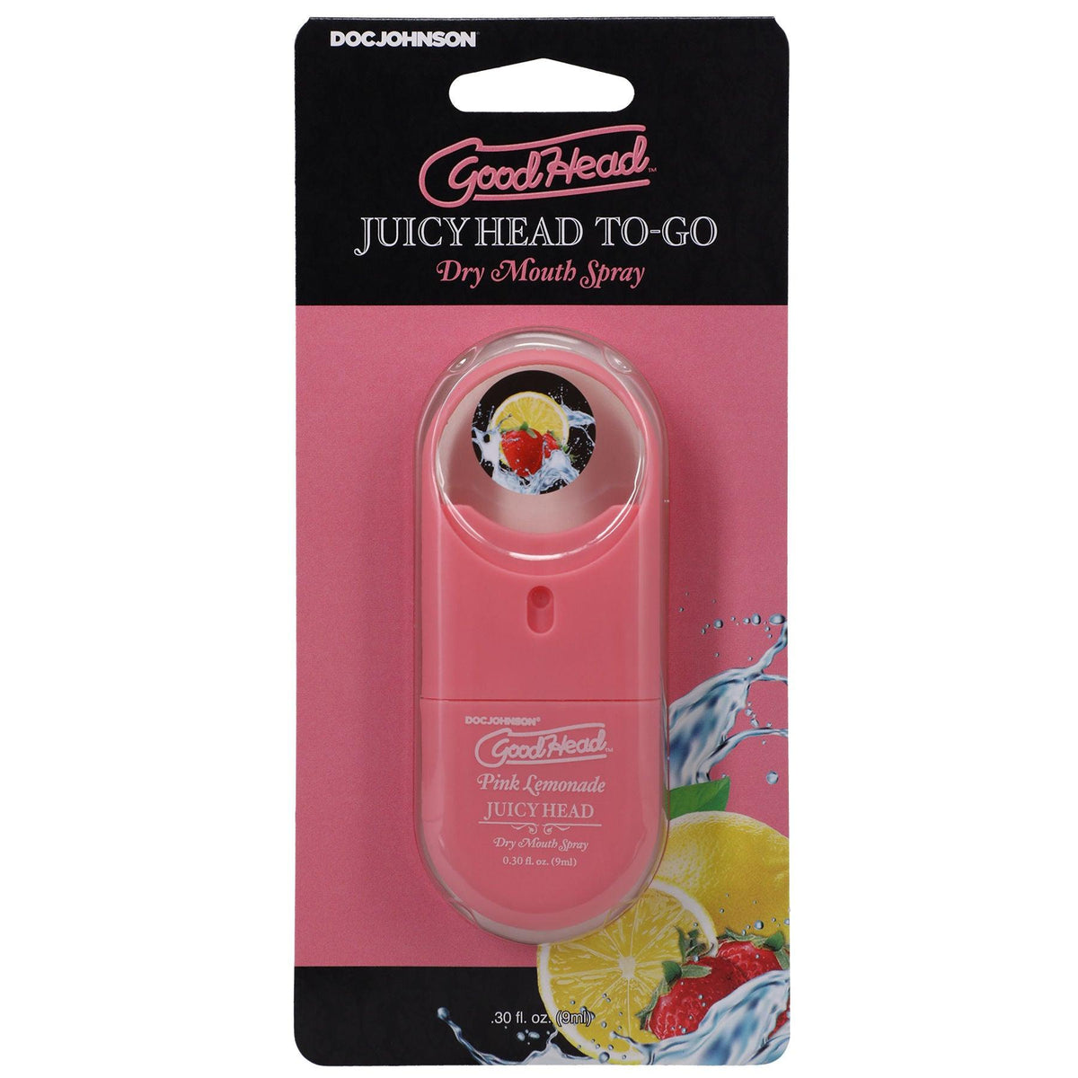 Goodhead - Juicy Head Dry Mouth Spray to-Go .30 Fl - Pink Lemonade - Love It Wet