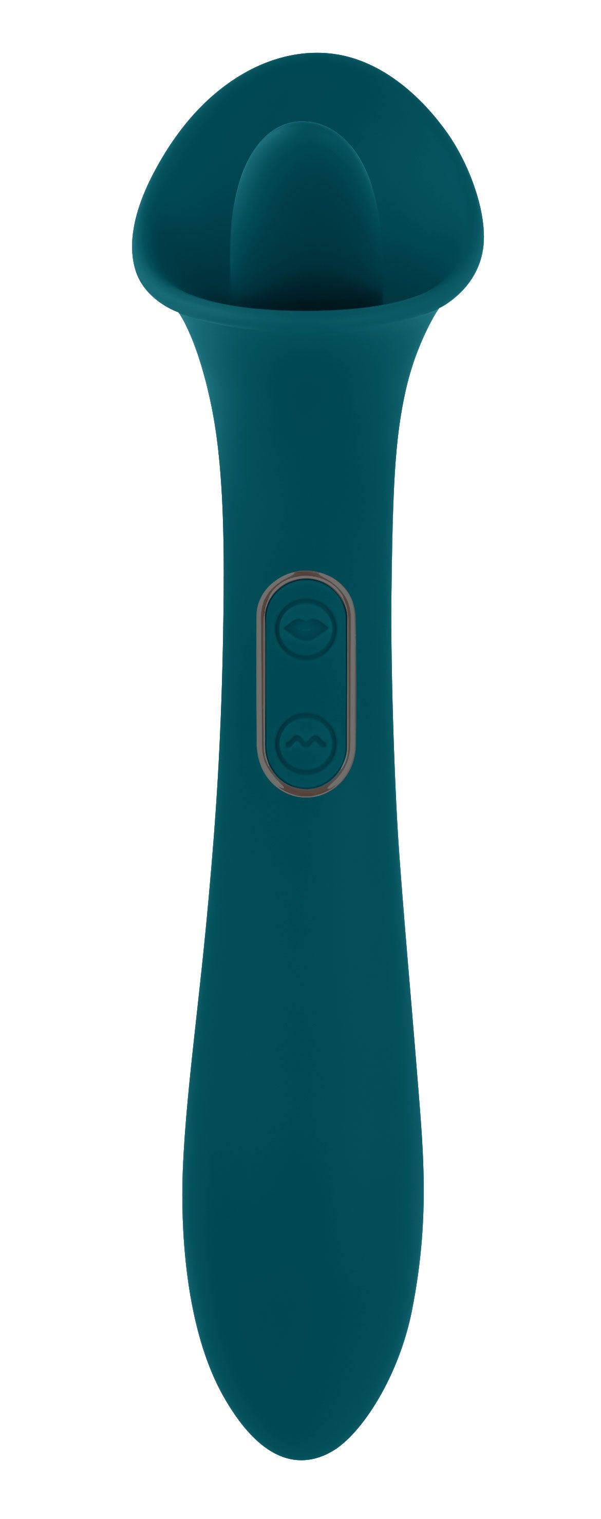 Playboy Pleasure - True Indulgence - Vibrator - Deep Teal - Love It Wet