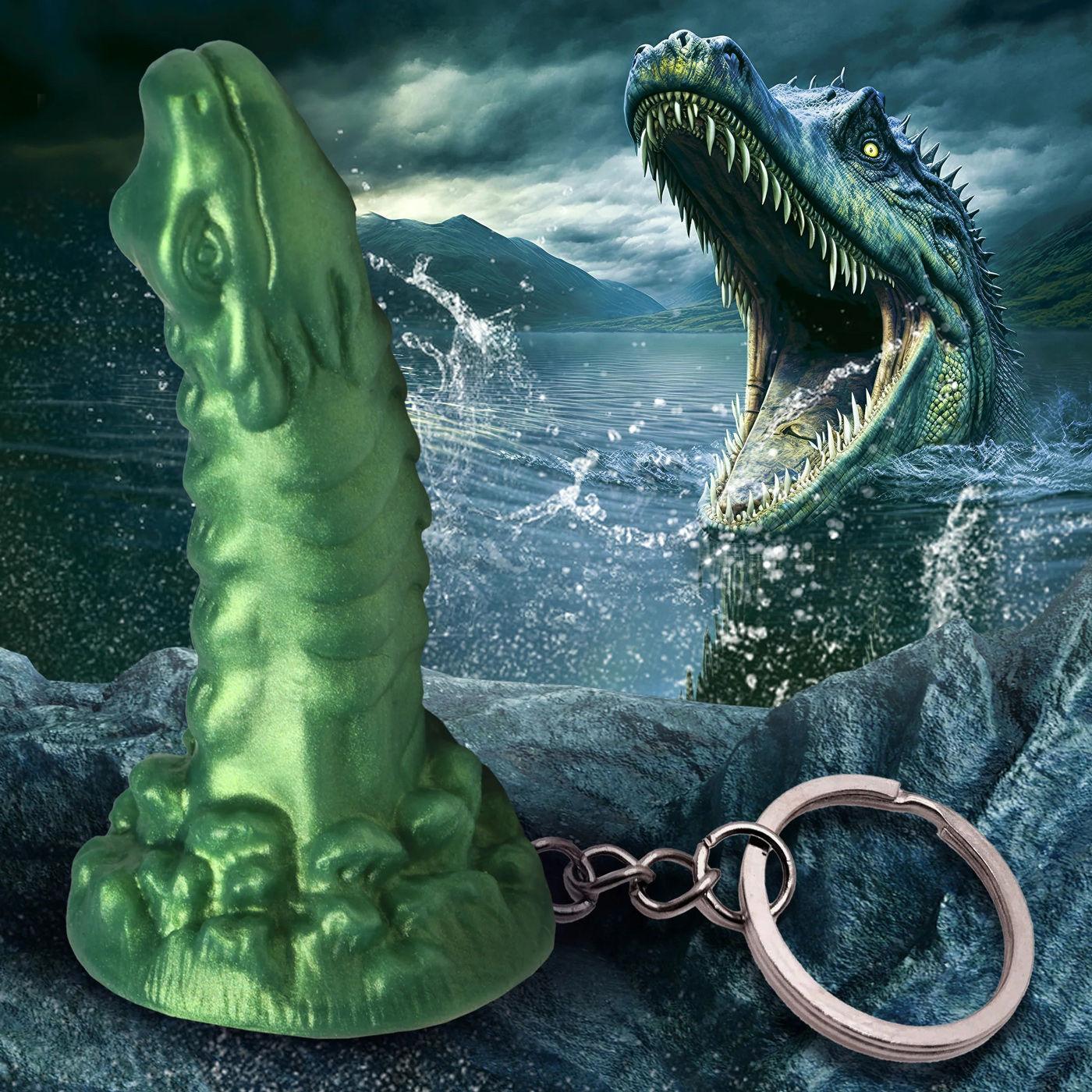 Cockness Monster Keychain - Green - Love It Wet