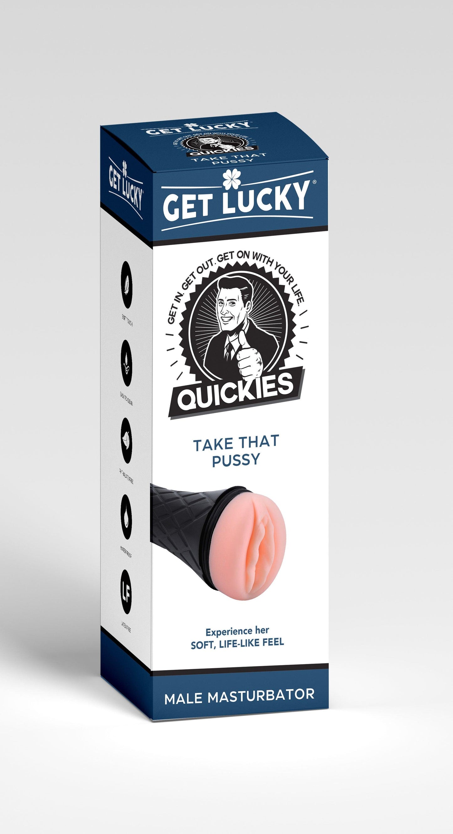 Get Lucky Quickies Take That Pussy Male Masturbator - Love It Wet