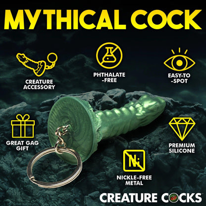 Cockness Monster Keychain - Green - Love It Wet