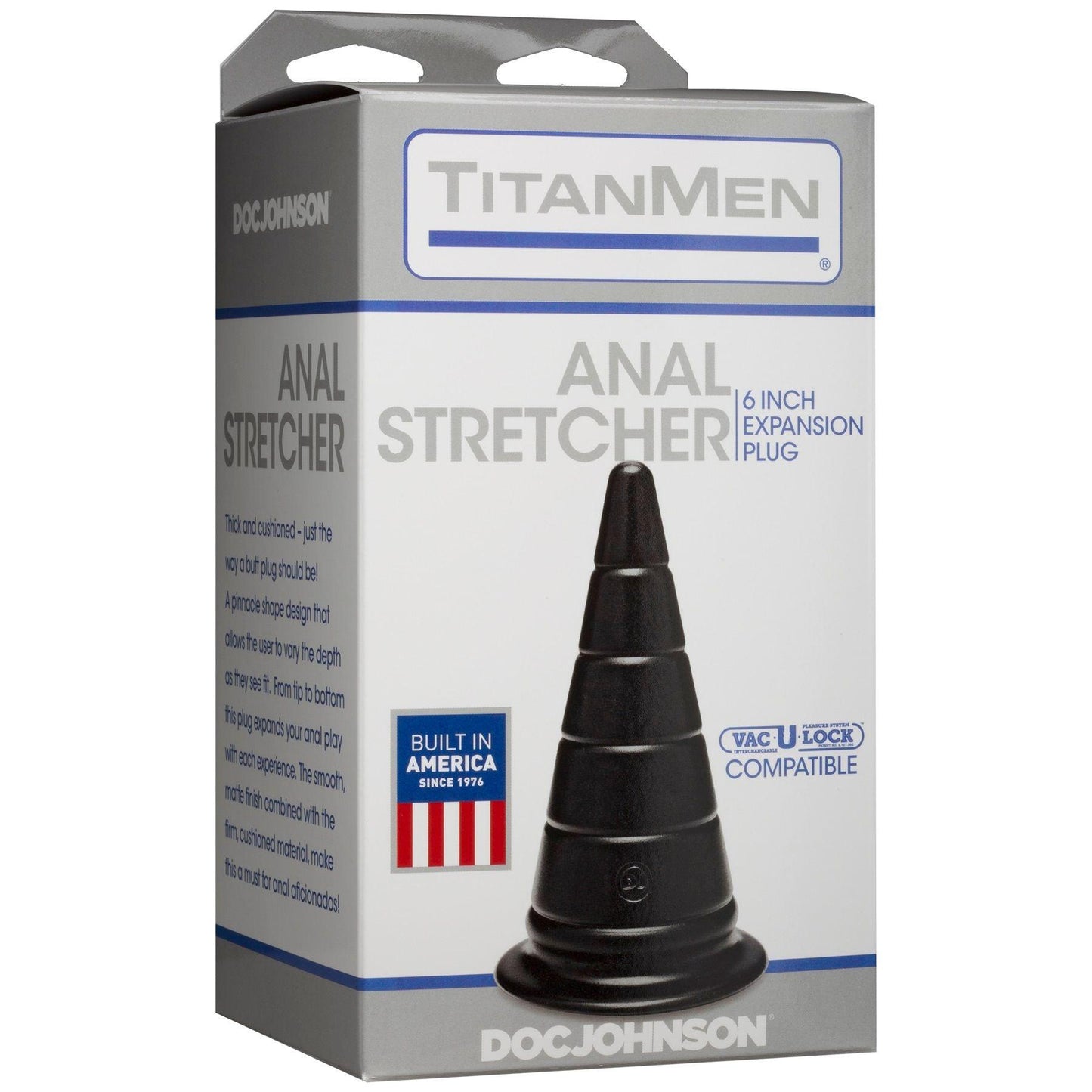 Titanmen Anal Stretcher 6 Inch Plug - Love It Wet