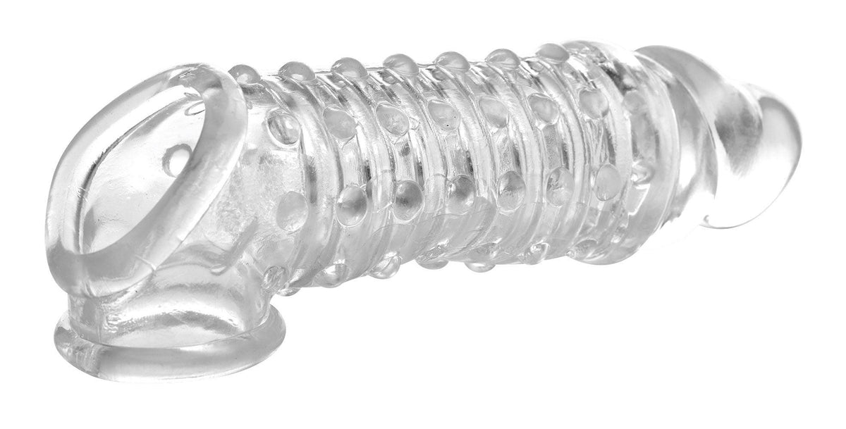 1.5 Inch Penis Enhancer Sleeve - Smoke - Love It Wet