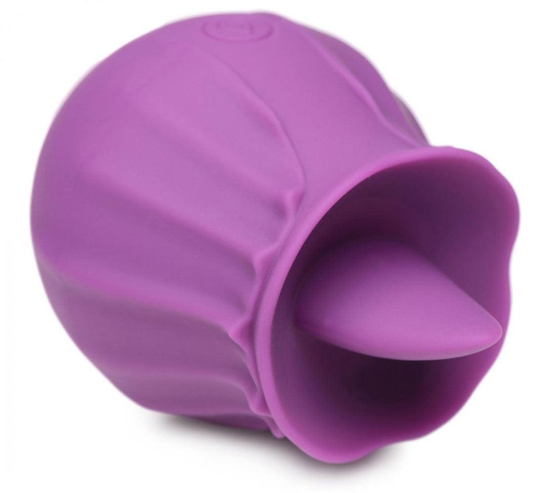 Inmi - Bloomgasm Wild Violet Licking Silicone Stimulator - Violet - Love It Wet