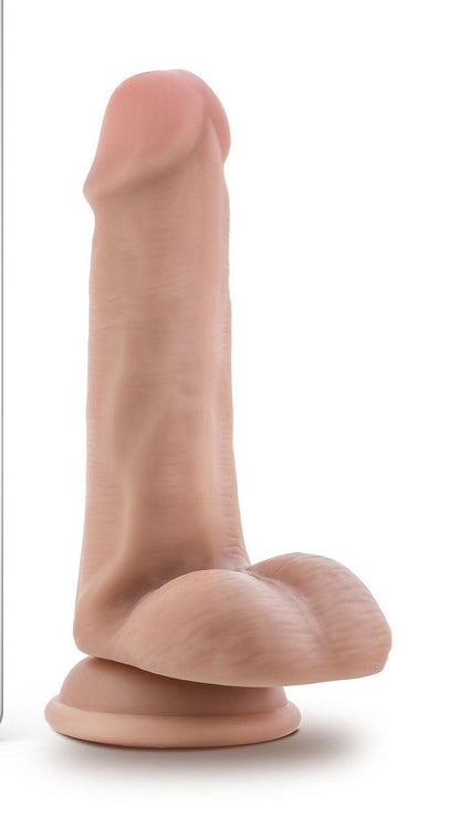 Dr. Skin - Dr. Jeffrey - 6.5 Inch Dildo With Balls - Beige - Love It Wet