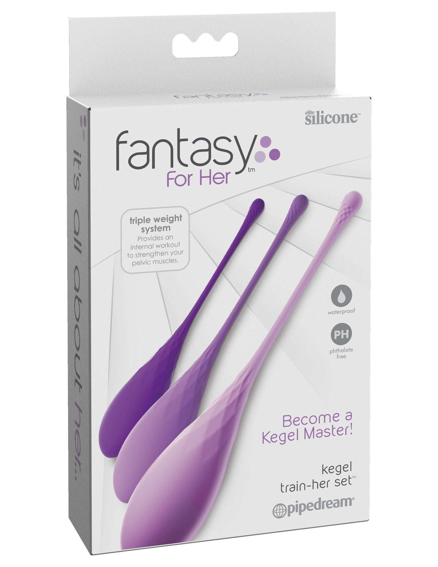 Fantasy for Her Kegel Train-Her Set - Love It Wet