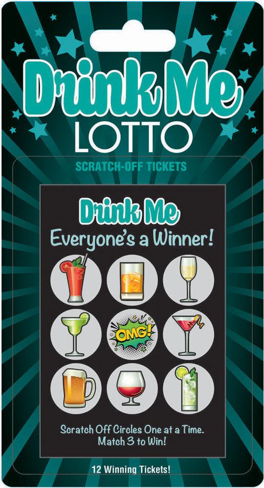 Drink Me Lotto 12 Winning Tickets! - Love It Wet