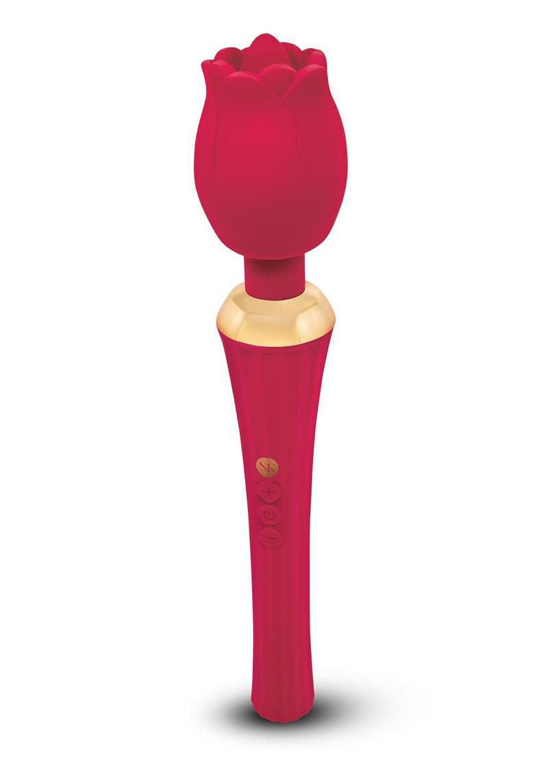 Rosegasm Bouquet Rose Wand - Red - Love It Wet