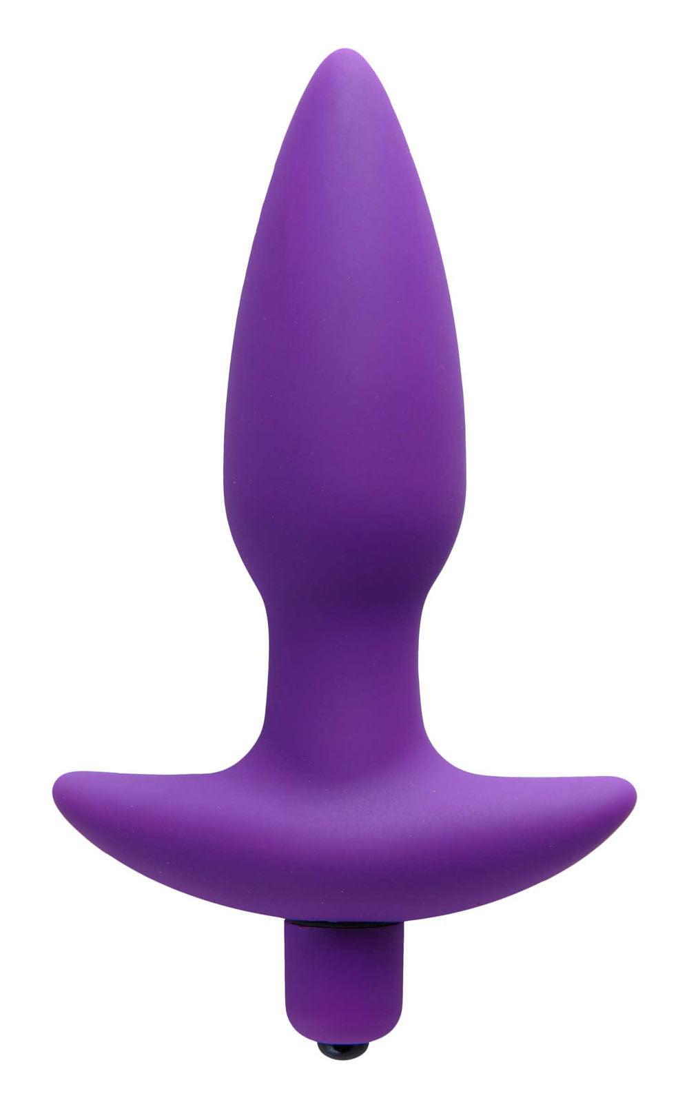 Aria Vibrating Silicone Anal Plug - Medium - Love It Wet