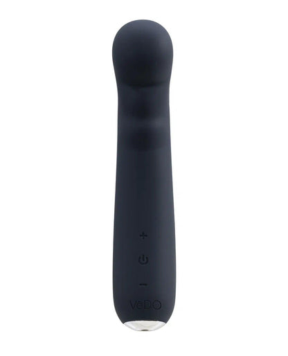 Midori Rechargeable G-Spot Vibe - Just Black - Love It Wet