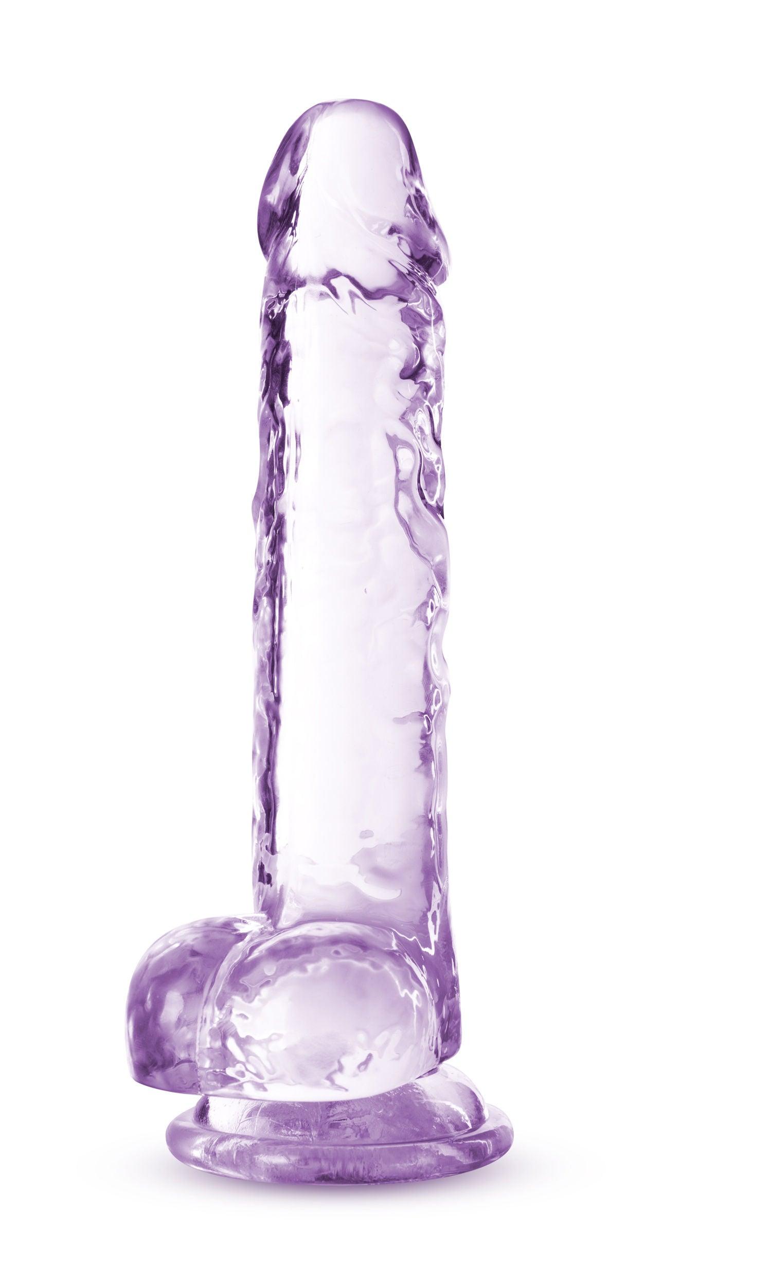 Naturally Yours - 7 Inch Crystalline Dildo - Diamond - Love It Wet