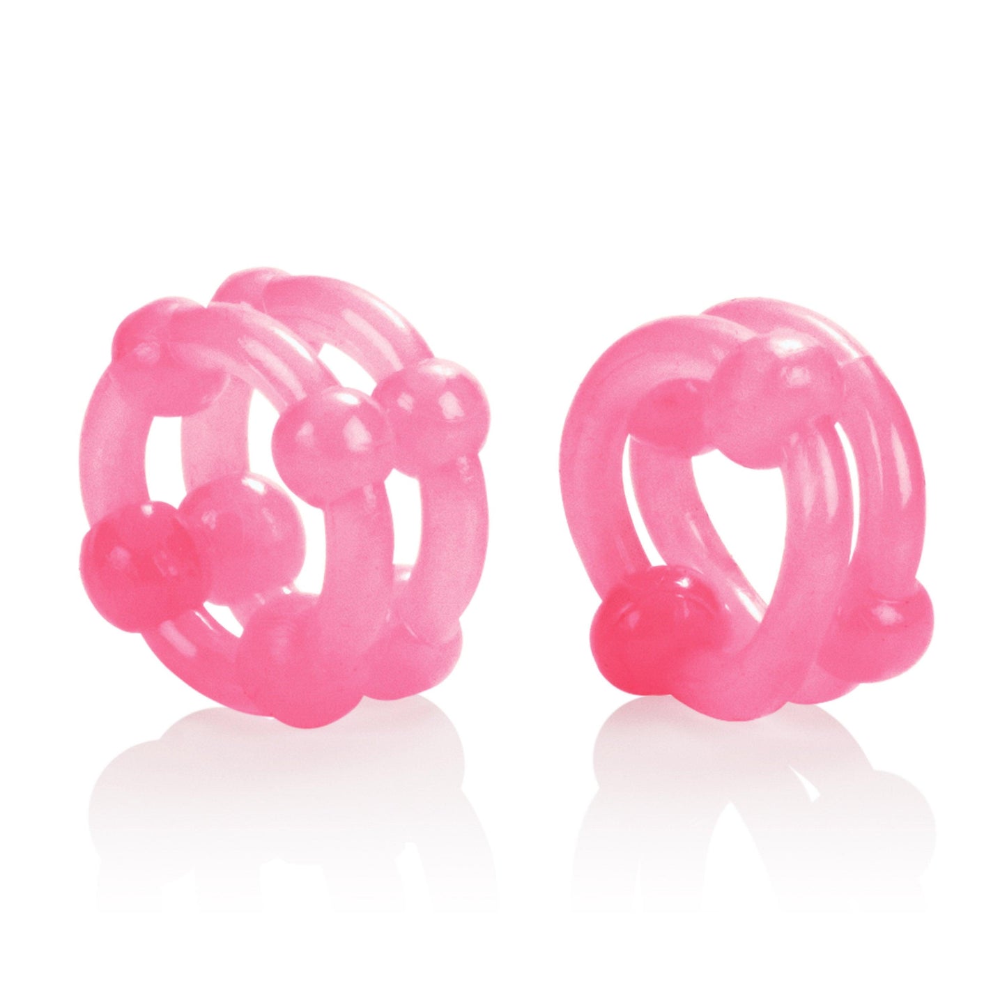 Island Rings - Double Stacker - Pink - Love It Wet