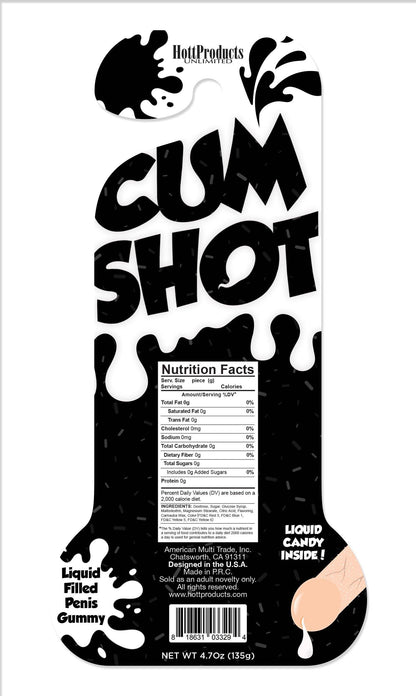 Cum Shots - Liquid Filled Gummy - Pecker - Love It Wet