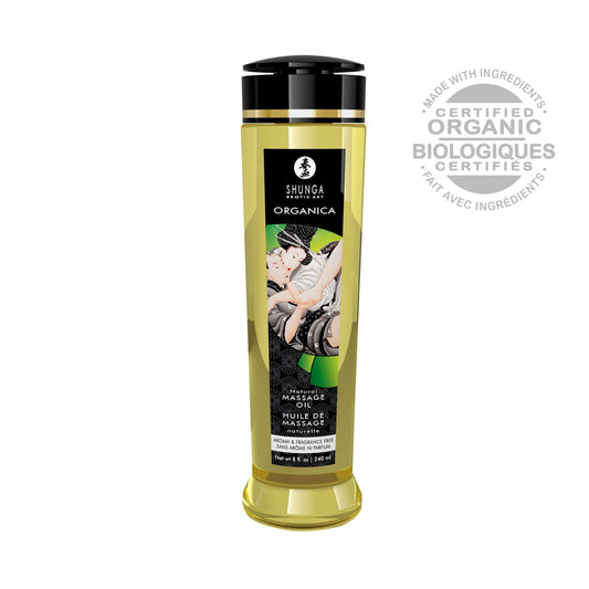 Organica Massage Oils - Naturelle - 8 Fl. Oz. - Love It Wet