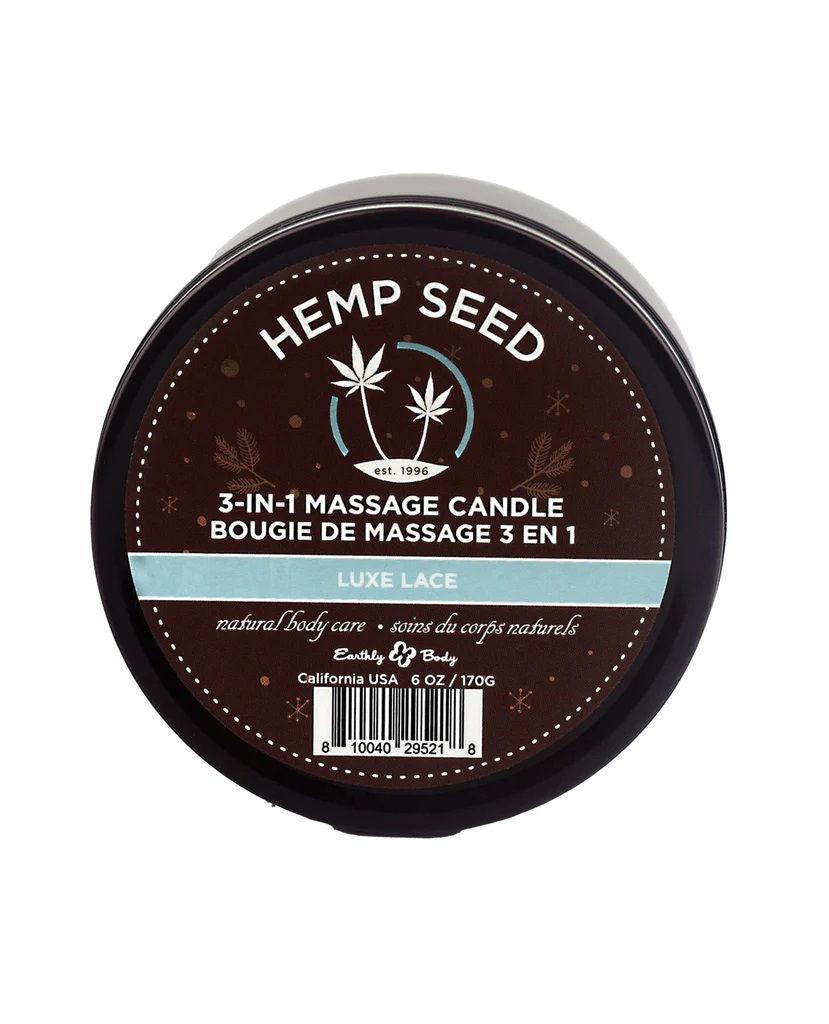 3-in-1 Massage Candle - 6 Oz. - Silky Satin - Love It Wet