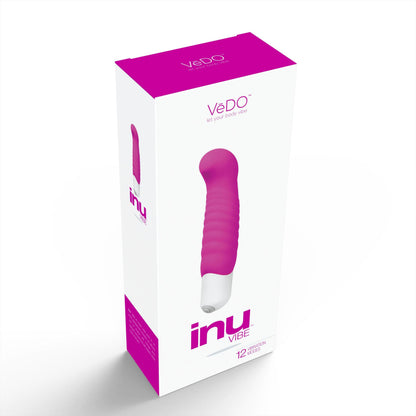 Inu Mini Vibe - Hot in Bed Pink - Love It Wet