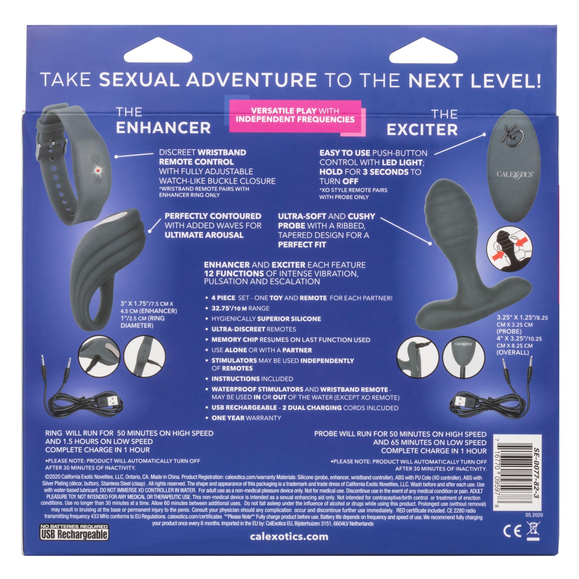 Silicone Remote Adventure Set - Love It Wet