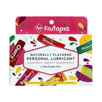 Frutopia 5-Tube Sampler Pack Assorted Flavors - Love It Wet