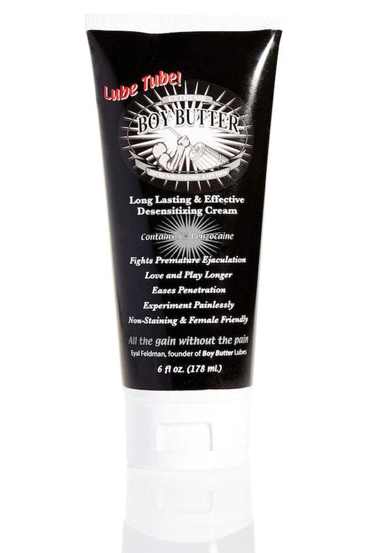 Boy Butter Extreme Desensitizing Cream - 6 Fl. Oz Tube - Love It Wet