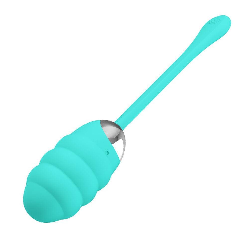 Pretty Love Franklin Rechargeable Vibrating Egg - Mint - Love It Wet