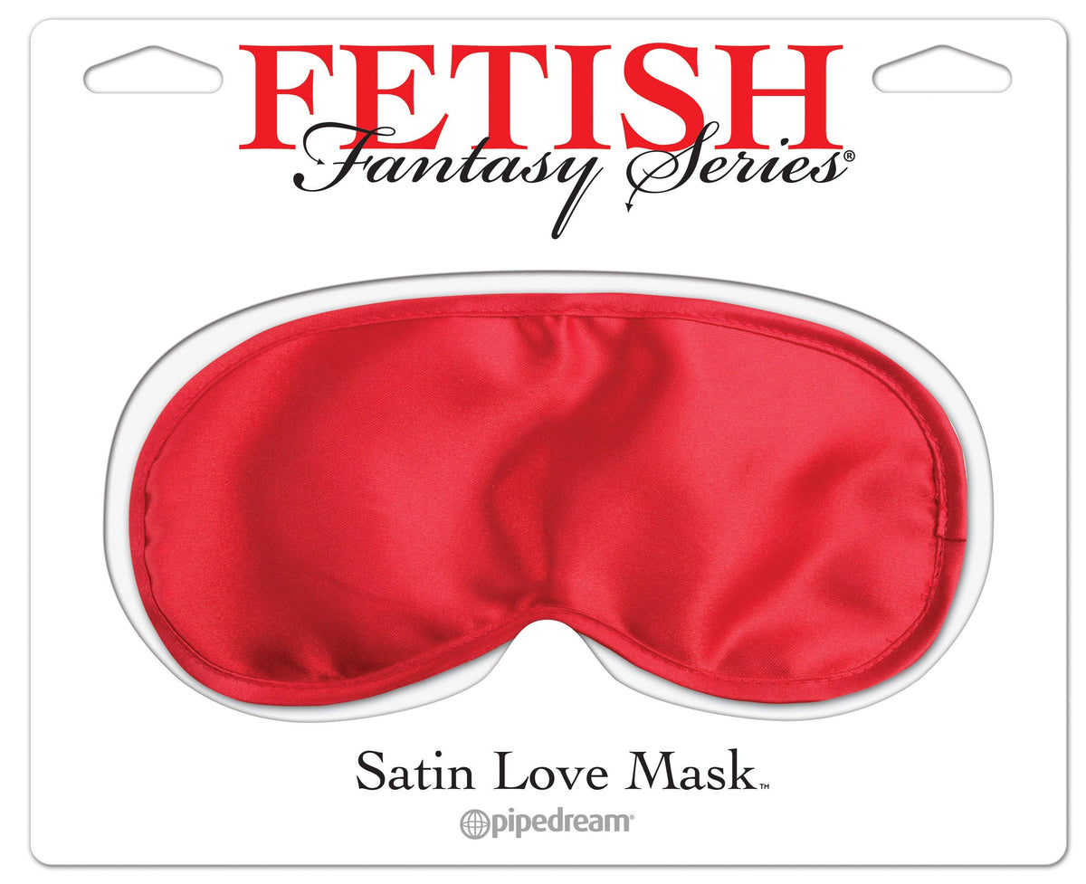 Fetish Fantasy Series Satin Love Mask - Black - Love It Wet