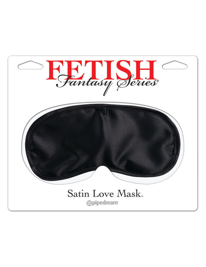 Fetish Fantasy Series Satin Love Mask - Black - Love It Wet