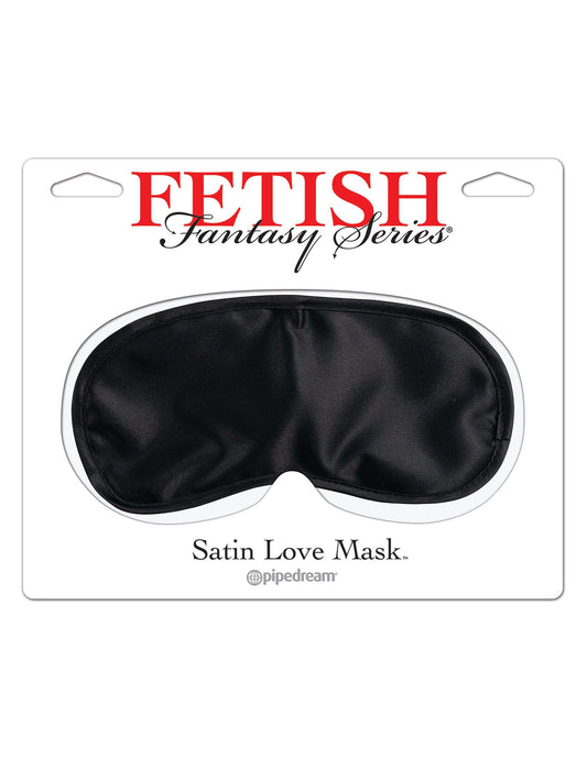 Fetish Fantasy Series Satin Love Mask - Black - Love It Wet