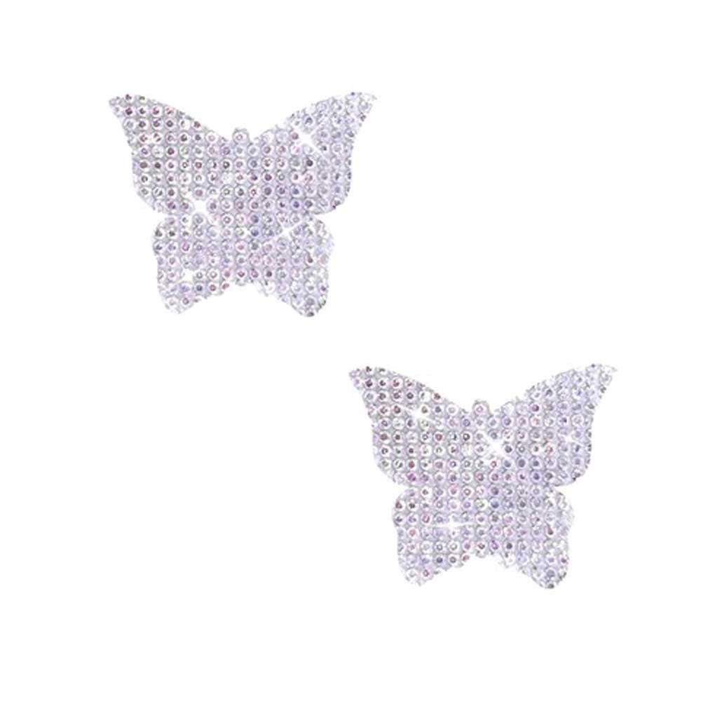 Razzle Dazzle Crystal Butterfly Jewel Sparkle Body Stickers 6 Pk - Love It Wet