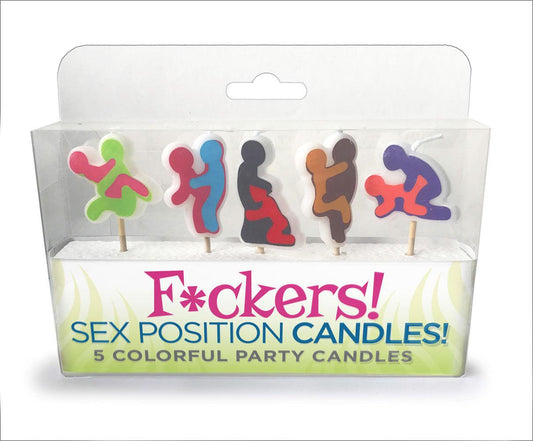 F*Ckers Sex Position Candles - Love It Wet