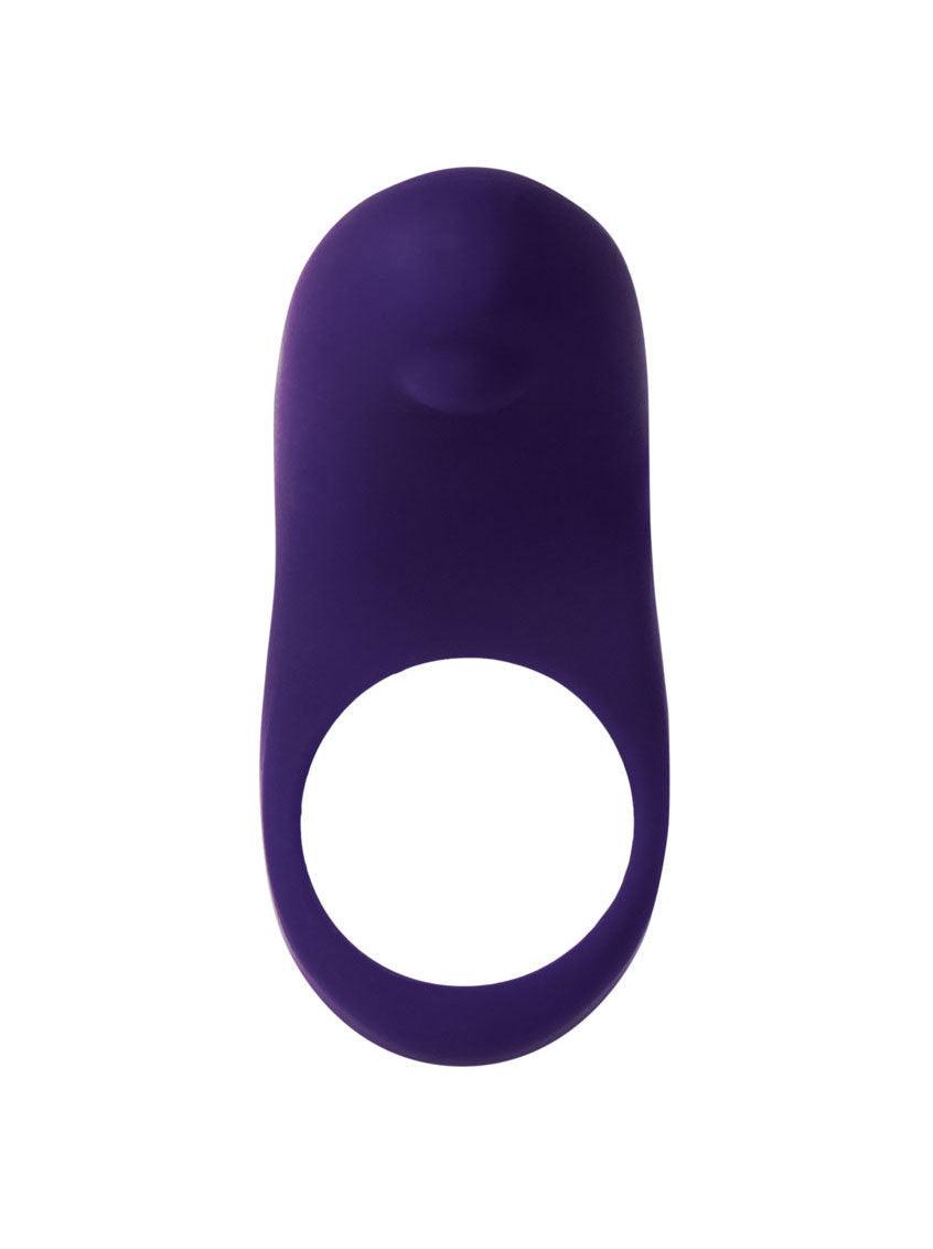 Rev Rechargeable Vibrating C-Ring - Purple - Love It Wet