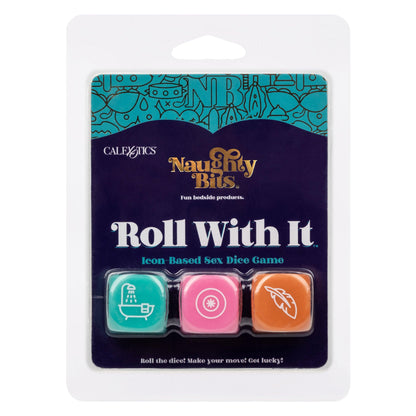 Naughty Bits Roll With It Icon - Based Sex Dice Game - Love It Wet