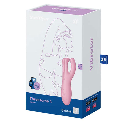 Satisfyer Threesome 4 - Pink - Love It Wet