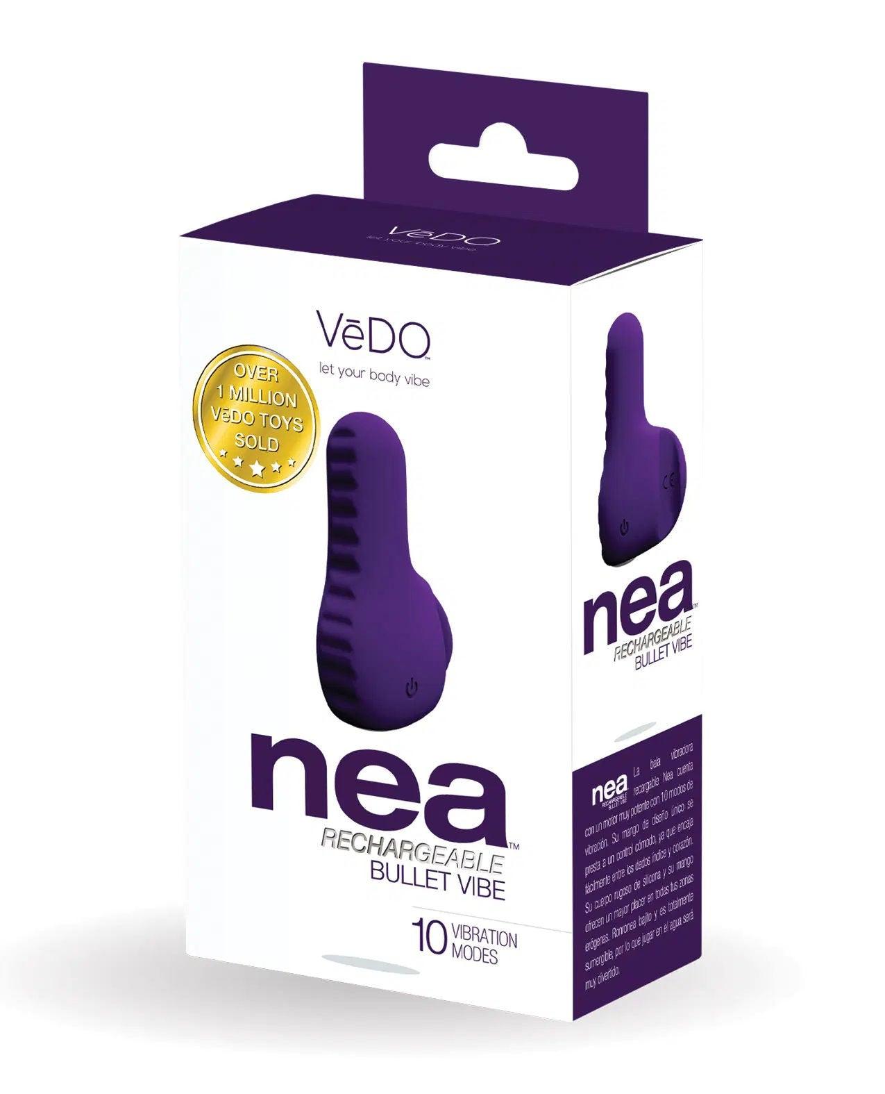 Nea Rechargeable Finger Vibe - Tease Me Turquoise - Love It Wet