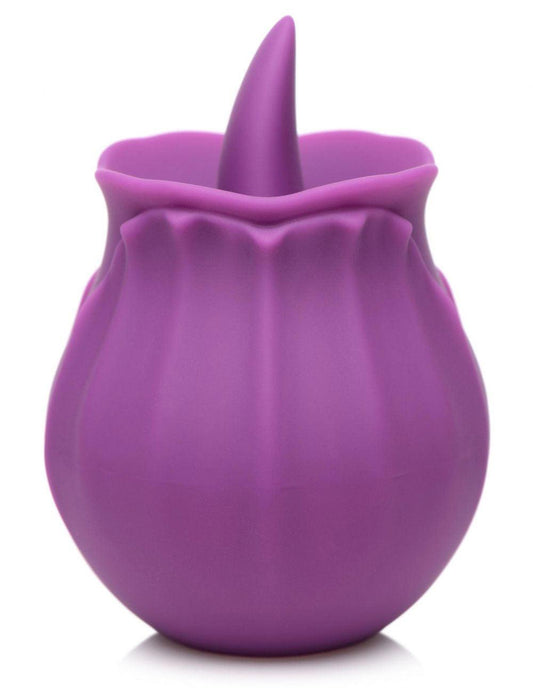 Inmi - Bloomgasm Wild Violet Licking Silicone Stimulator - Violet - Love It Wet