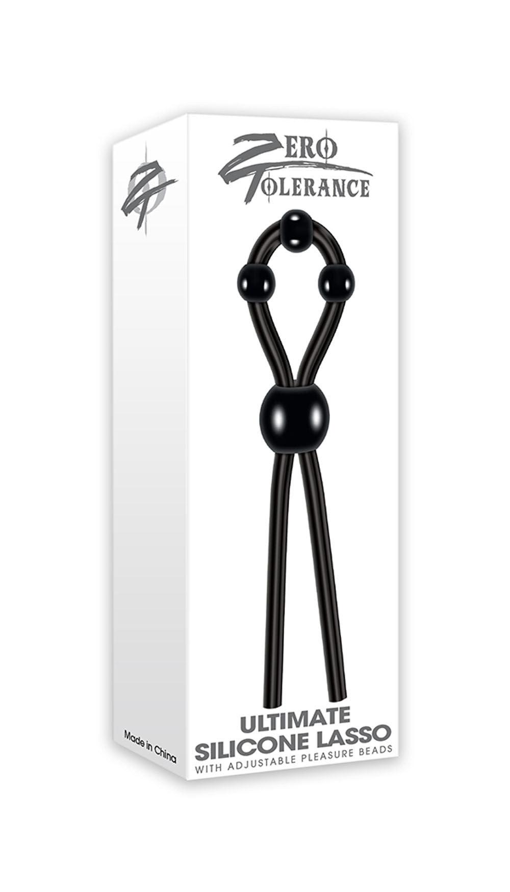 Ultimate Silicone Lasso - Black - Love It Wet