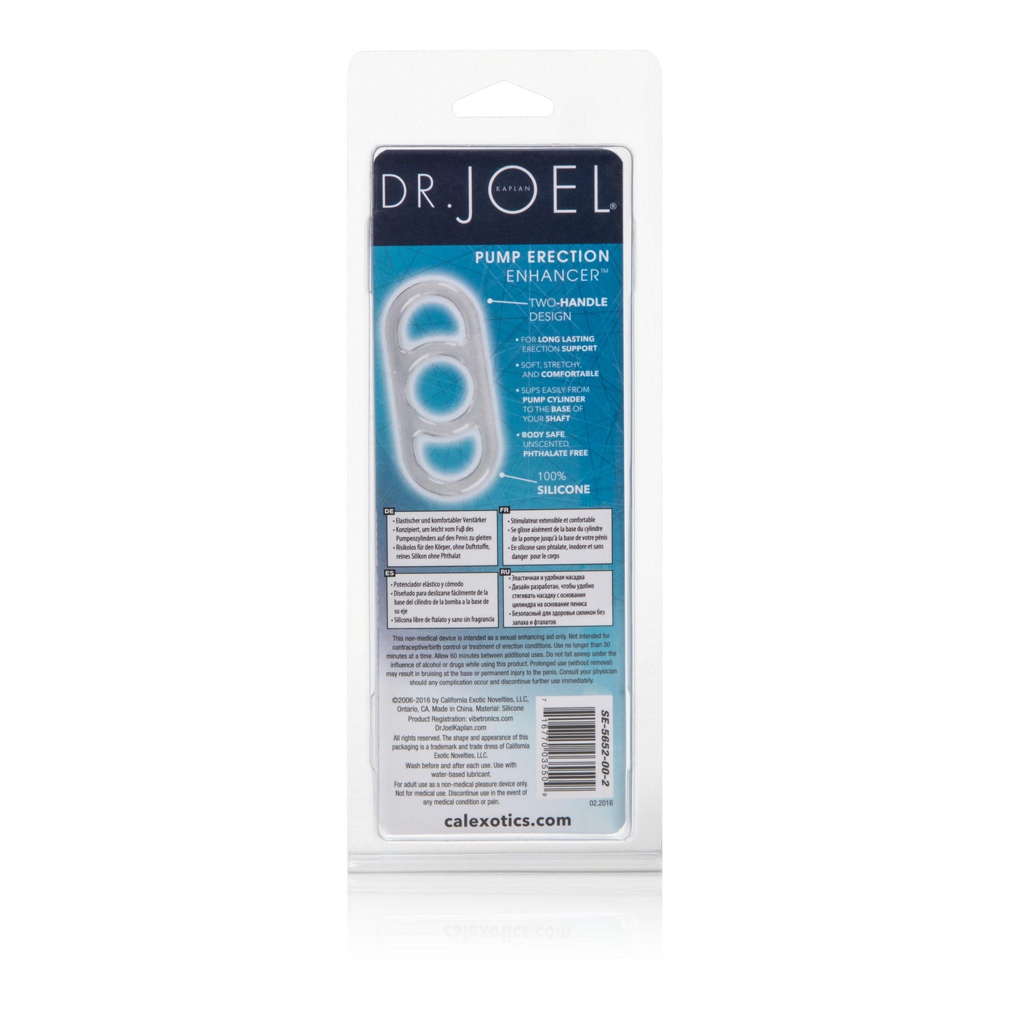 Dr. Joel Pump Erection Enhance R. - Clear - Love It Wet