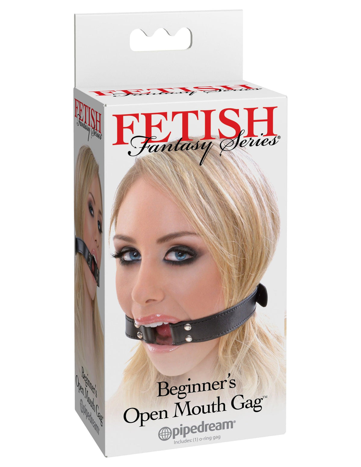 Fetish Fantasy Series Beginners Open Mouth Gag - Black - Love It Wet