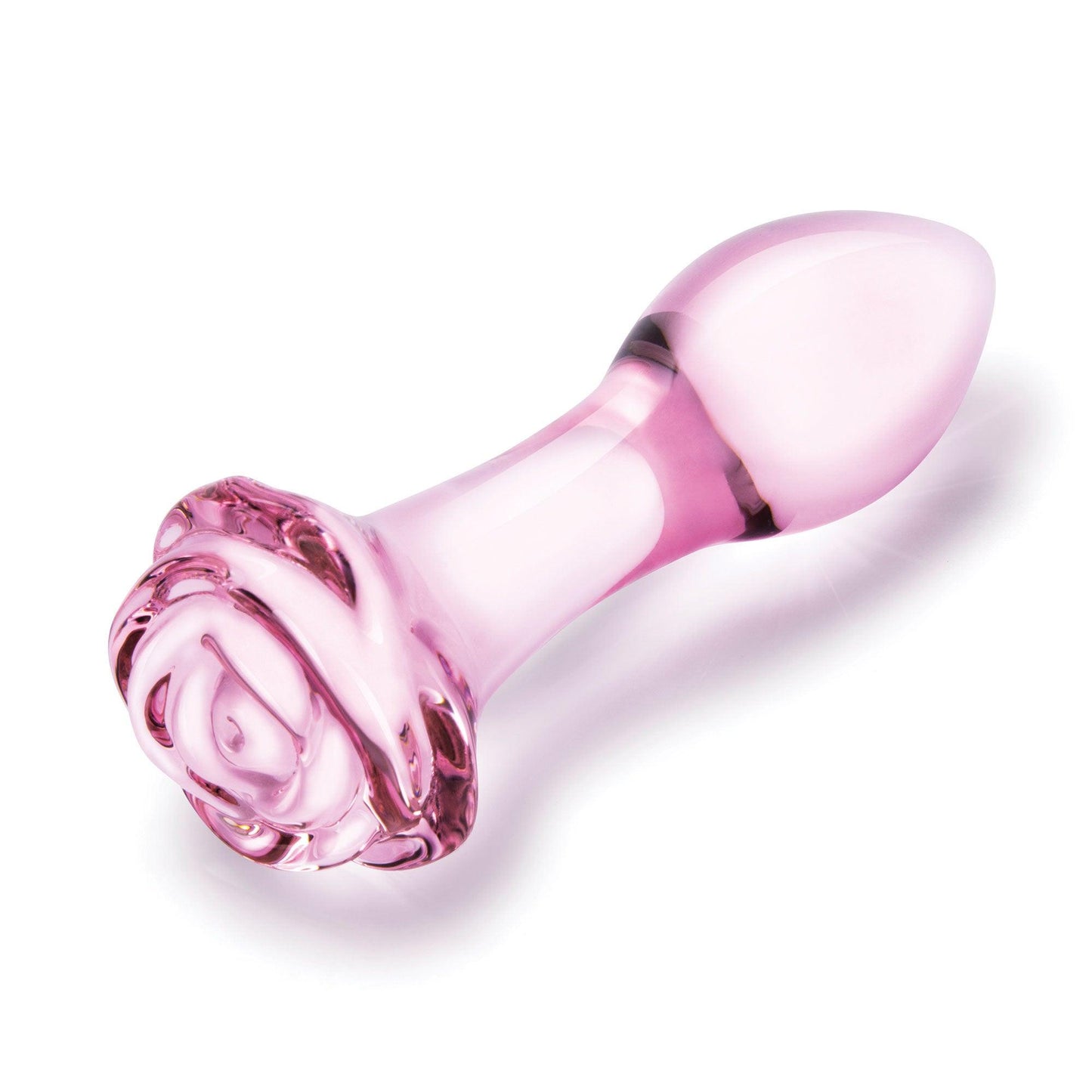 3 Pc Rosebud Butt Plug Set - Pink - Love It Wet