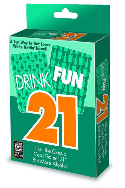 Drink Fun 21 - Adult Drinking and Party Game - Love It Wet