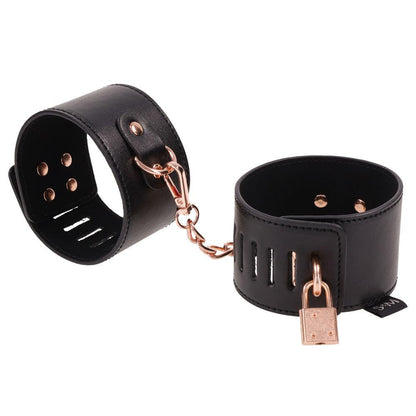 Brat Locking Cuffs - Black - Love It Wet