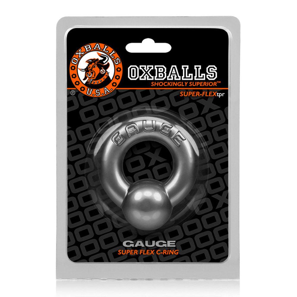 Oxballs Gauge Cockring - Steel - Love It Wet