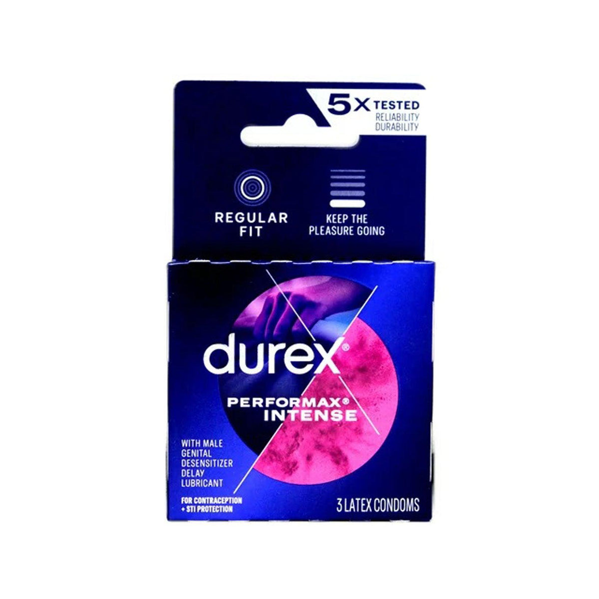 Durex Performax Intense - 3 Pack - Love It Wet