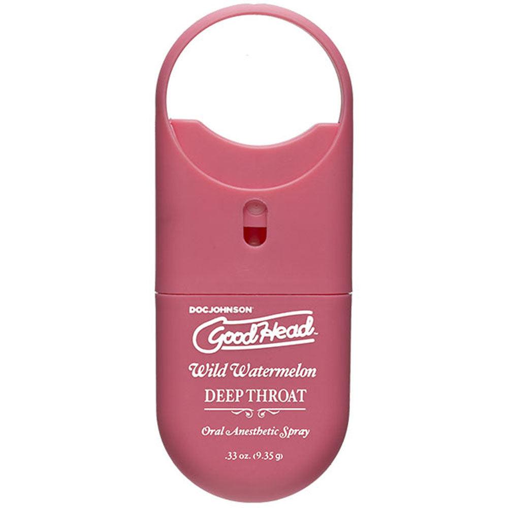 Goodhead - Deep Throat Spray to-Go - Wild Watermelon - .33 Oz. - Love It Wet