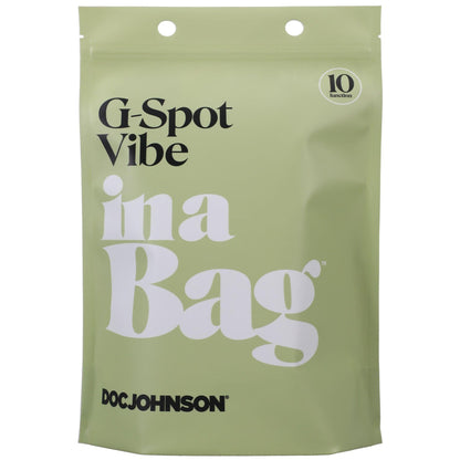 G-Spot Vibe in a Bag - Black - Love It Wet