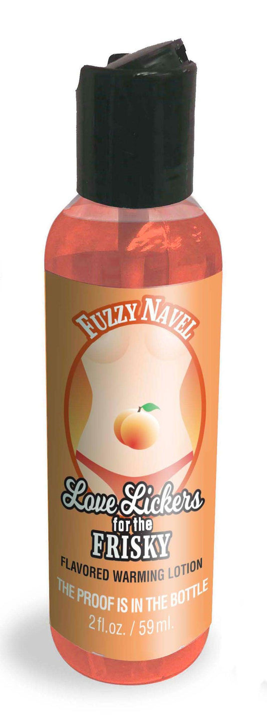 Love Lickers Massage Oil - Fuzzy Navel - 1.76 Fl. Oz. - Love It Wet