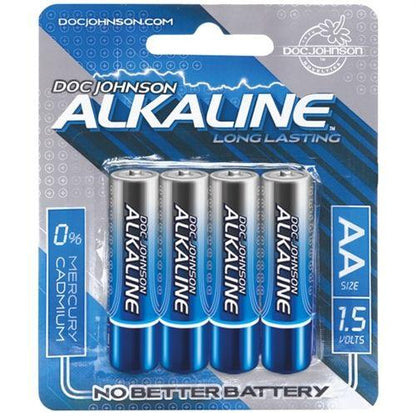 Doc Johnson Alkaline Batteries - AA - 4 Pack - Love It Wet