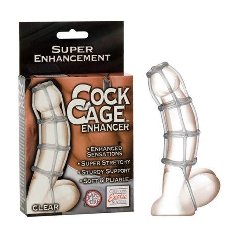 Cock Cage Enhancer - Clear - Love It Wet