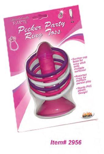 Pink Pecker Party Ring Toss - Love It Wet